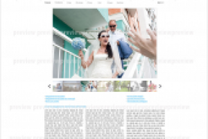 Дизайн сайта для фотографа - галерея