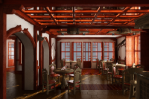 интерьер ресторана в г Валдай