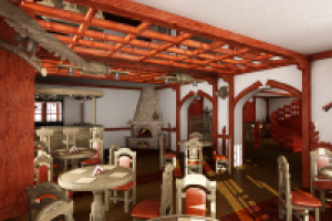 интерьер ресторана в г Валдай