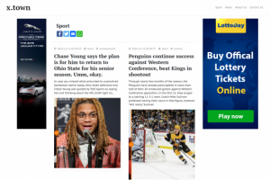 RSS агрегатор с слайдером