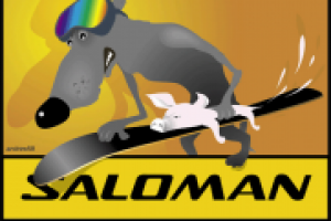 Saloman. Карикатура