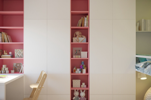 Дизайн детской и гардеробной комнат