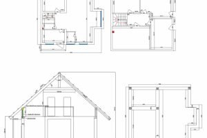 Проект 2х этажного дома