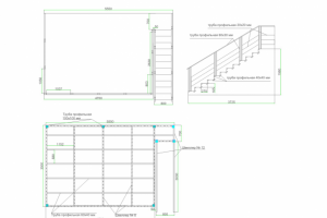 Надстройка второго этажа в ангаре по офис
