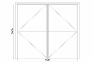 Металлические ворота