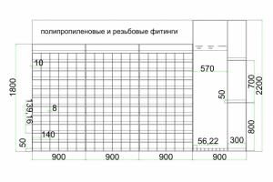 Стеллаж из фанеры для магазина