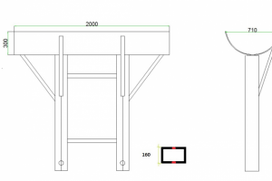 Отвал на погрузчик