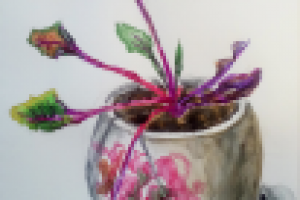 Натюрморт акварелью, А5