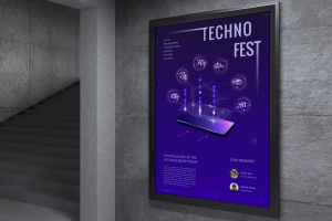 баннер для технофестиваля