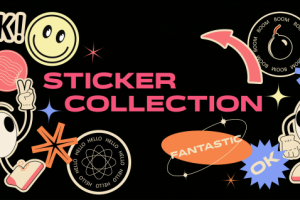 Ретро стикеры