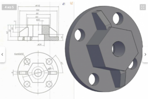 3D модель объекта