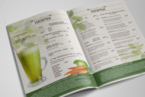 Меню для кафе