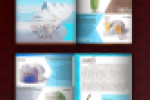 Лифлет косметической компании