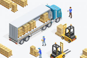 Vi-auto.com (Дизайн лендинга и логотипа) для грузоперевозок