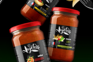 Упаковка линейки соусов ТМ «Vegetelle»