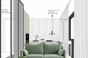 Коллаж гостиной