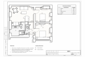 План расстановки мебели