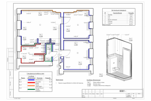 План отделки стен
