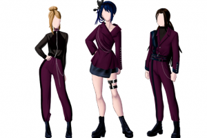 Концепт-арт персонажей для личного проекта.