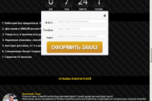 Форма заказа для LP