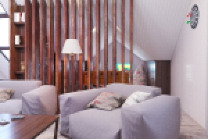 Стиль Лофт. Подмосковье. Комната отдыха