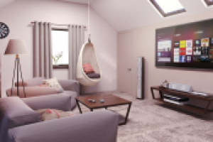 Стиль Лофт. Подмосковье. Комната отдыха