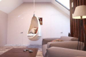 Стиль Лофт. Подмосковье. Комната отдыха