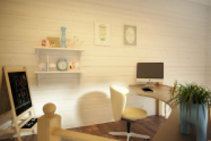 Стиль современный. Ленинградская обл,  п. Камарова. Детская