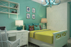 Стиль "Майями".Москва. "Детская"