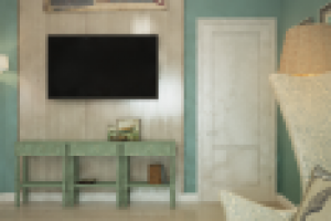 Стиль "Майями".Москва. Гостиная