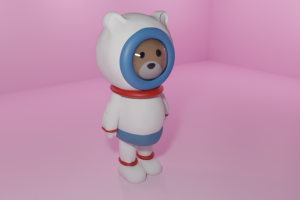 Мишка-астронавт