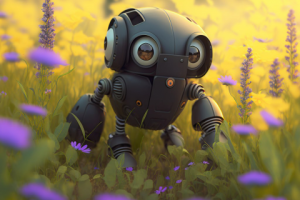 Робот в поле