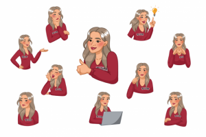 Персонаж для медицинской лаборатории