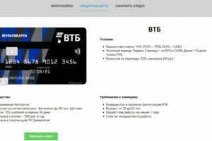 Сайт финансовых услуг