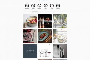 Ведение социальной сети шоу-рума "Посуда Люкс"