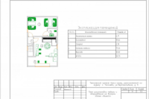 План расстановки мебели - 2 эт.