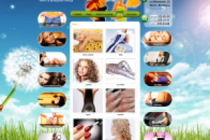 Сайт салона красоты