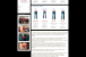 Сайт магазина по продаже джинсов