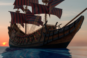 корабль 16 века
