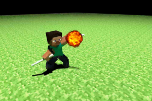 Minecraft анимация
