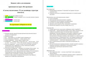 СЛОГАН, ПОДЗАГОЛОВОК, КОНЦЕПТ, СТРУКТУРА, ТЗ ДЛЯ ДИЗАЙНЕРА