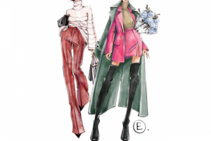 Фешн иллюстрация