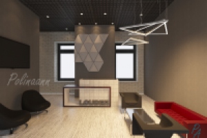 Дизайн проект офиса  (reception)