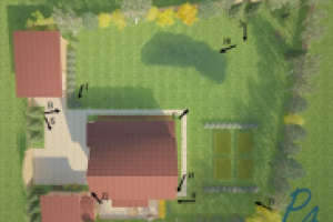 Проект участка загородного дома