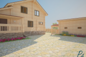 Проект участка загородного дома