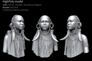 африканская девочка