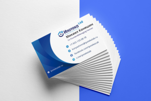 Дизайн визитки для ИпотекаLAB