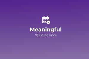 Логотип для мобильного приложения Meaningful