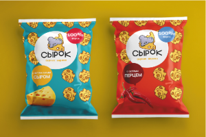 дизайн упаковки чипсов