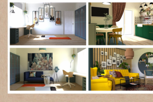 Дизайн-проект Mid-Century Modern